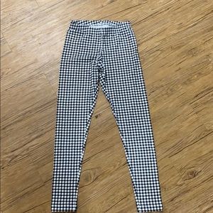 Cotton Gingham Old Navy Leggings NWOT